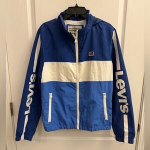 Levi’s Hooded Windbreaker Jacket Men’s Small